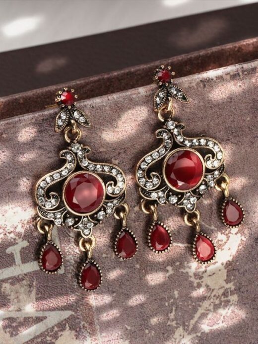 Ruby Earring